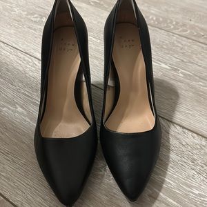A New Day black dress shoe size 9W